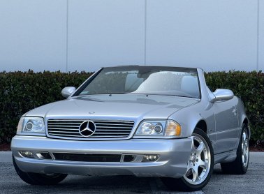 2002 MERCEDES SL500 SILVER ARROW EDITION