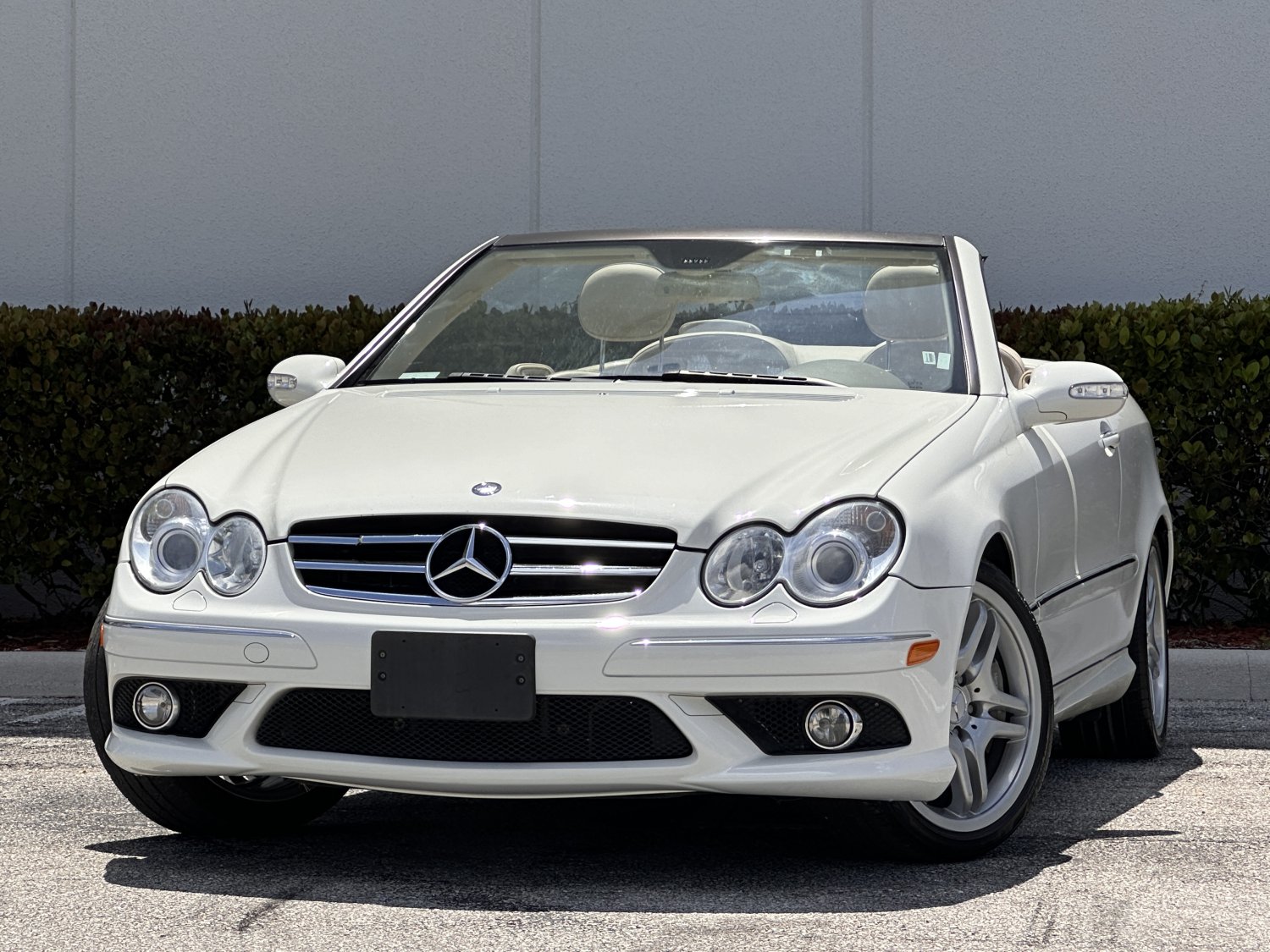 2008 MERCEDES CLK550 AMG CABRIOLET